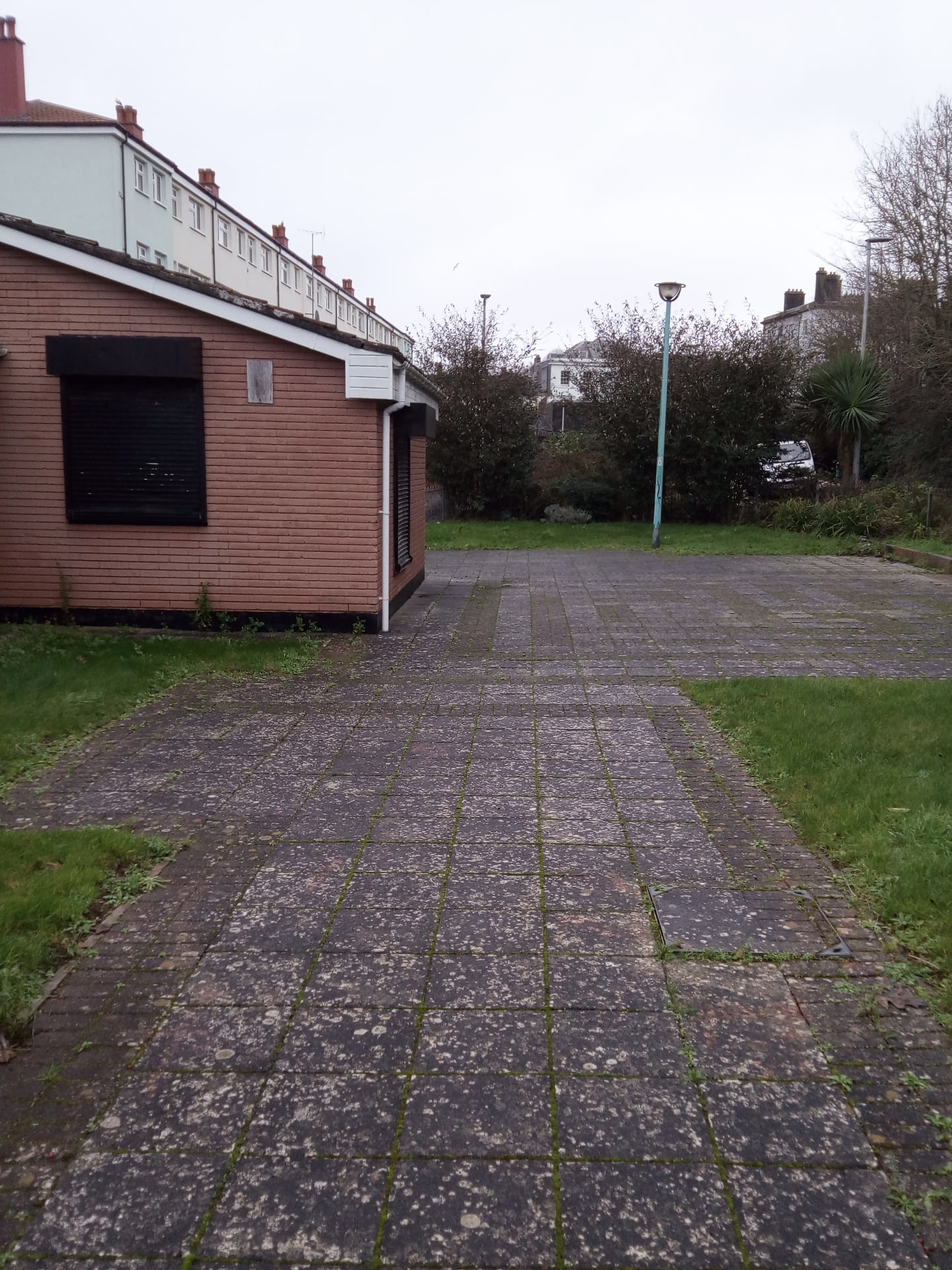 Back of the centre
